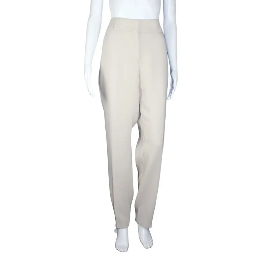 Gabriela Hearst Wool Silk Tailored Trousers IT44 US8 $1090
